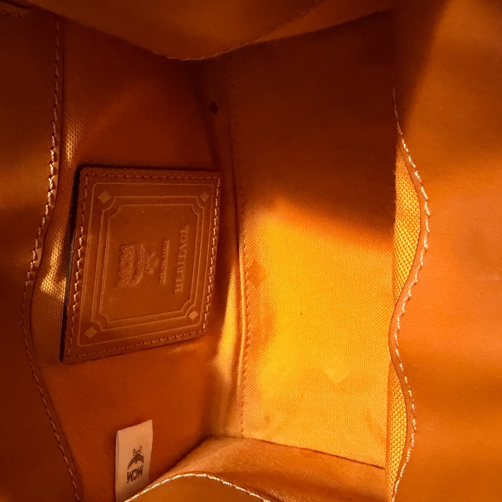 MCM mini Kelly Visetos logogram Crossbody handbag - Picture 15 of 16